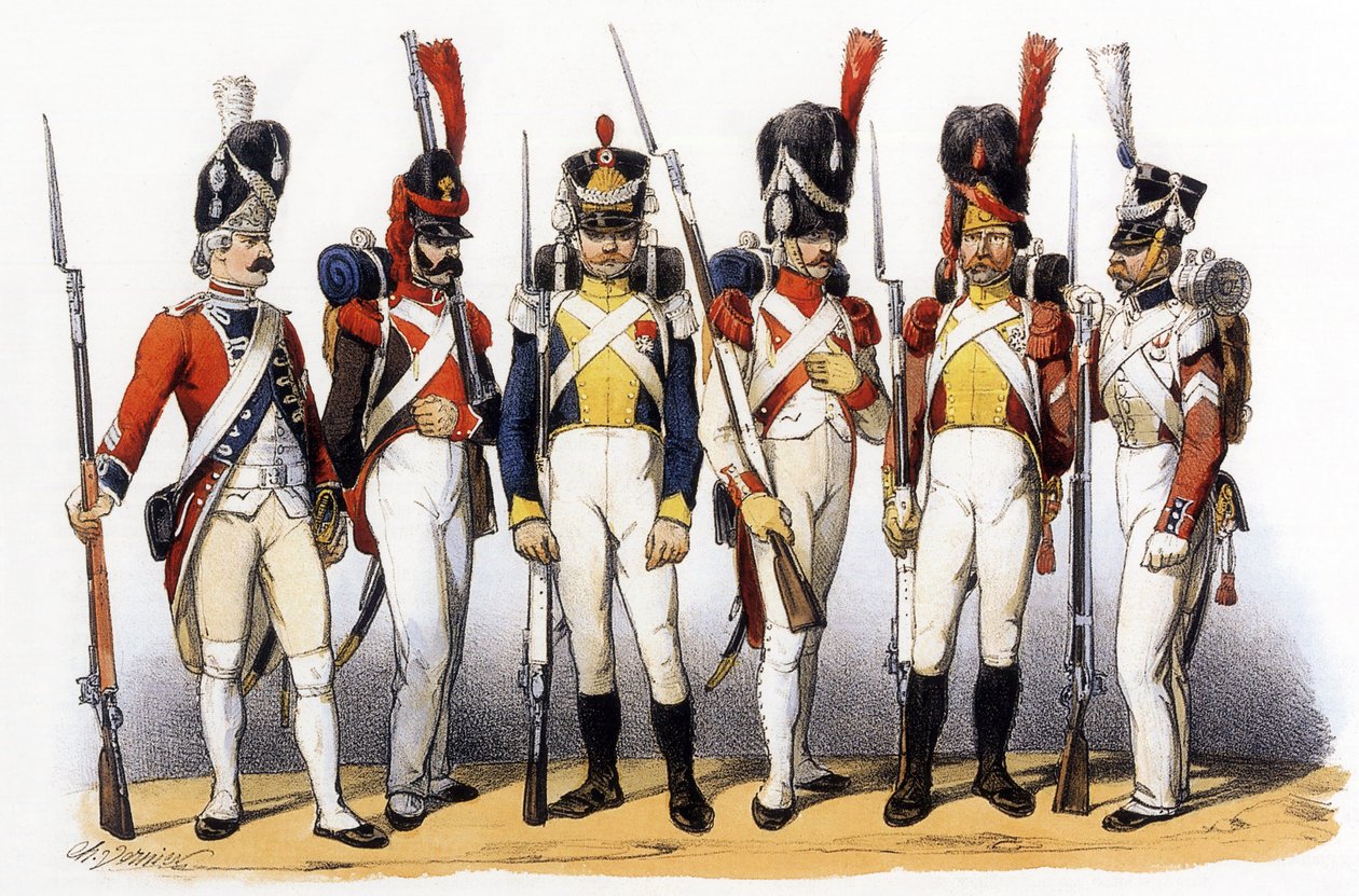 フランス軍の制服フランス軍外国人部隊 作： シャルル・バーニア