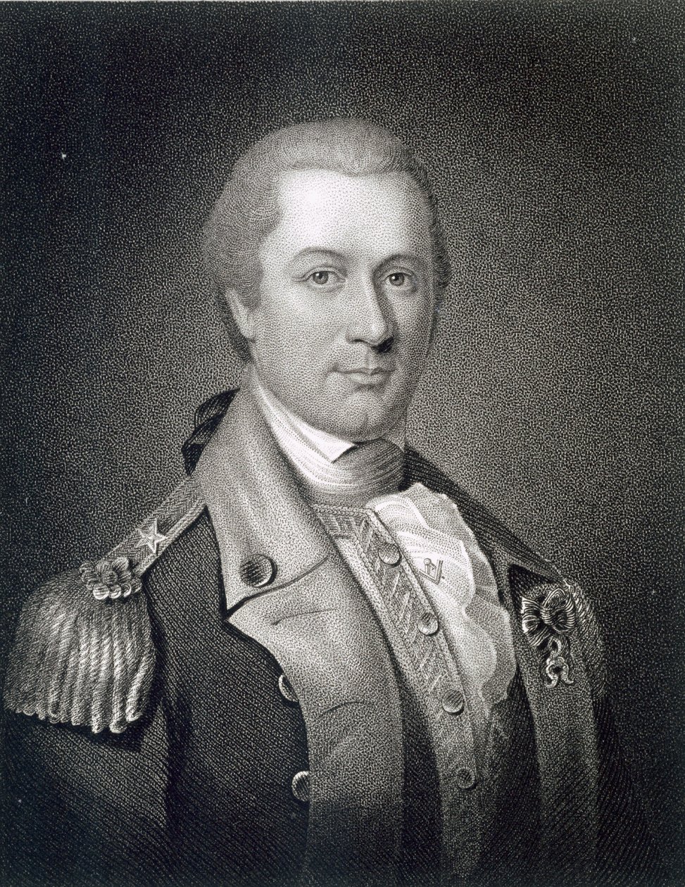 James Barton Longacre（1794-1869）によって彫刻されたオトホランドウィリアムズ（1749-94）将軍 作： チャールズ・ウィルソン・ピール
