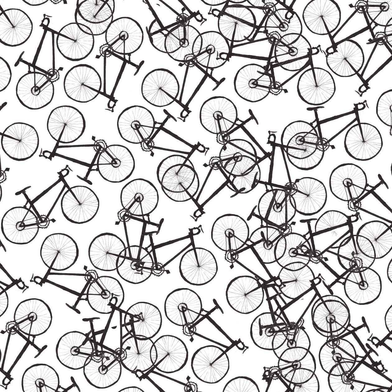 自転車、2020 作： Charlotte Orr