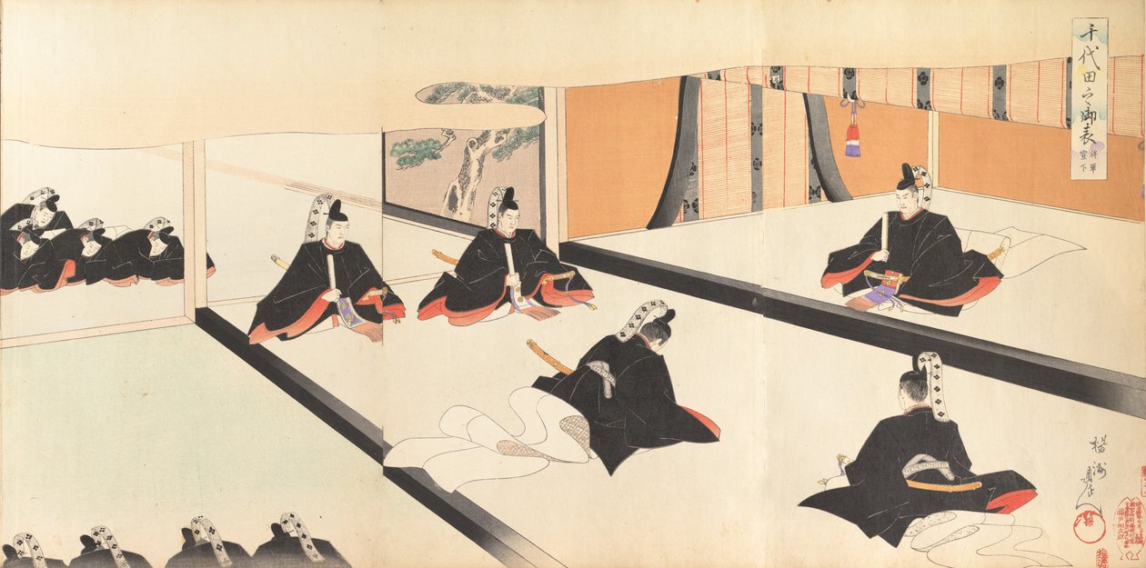 千代田 化ｓｔぇ あｌ部ｍ おｆ 面、 １８９７。、 １８９７。 作： 与州周延