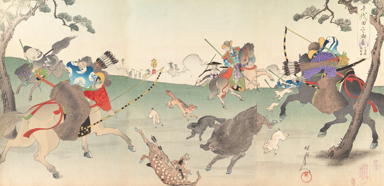 千代田 化ｓｔぇ あｌ部ｍ おｆ 面、 １８９７。、 １８９７。 作： 与州周延