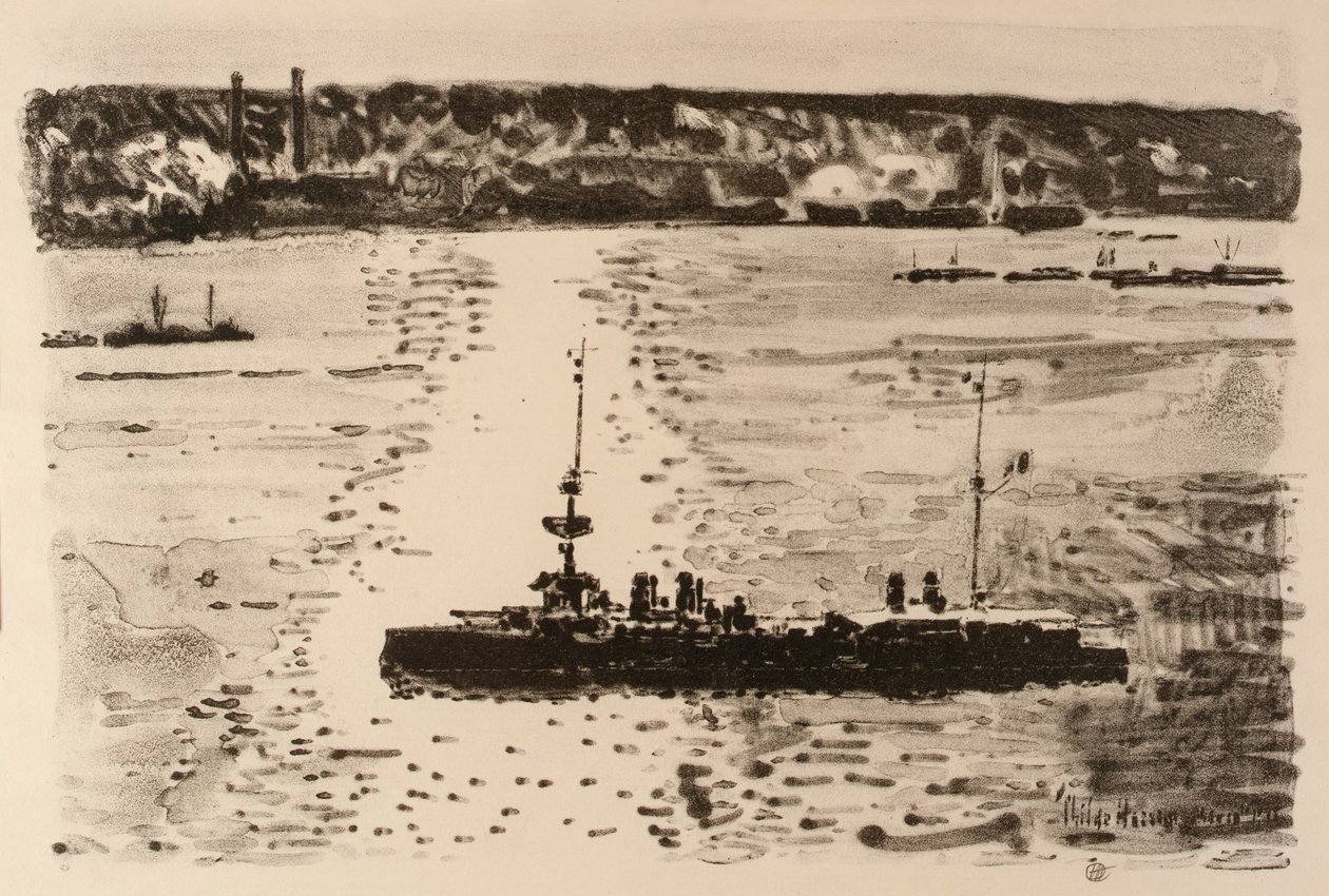フランスの巡洋艦 作： チャイルド・ハッサム