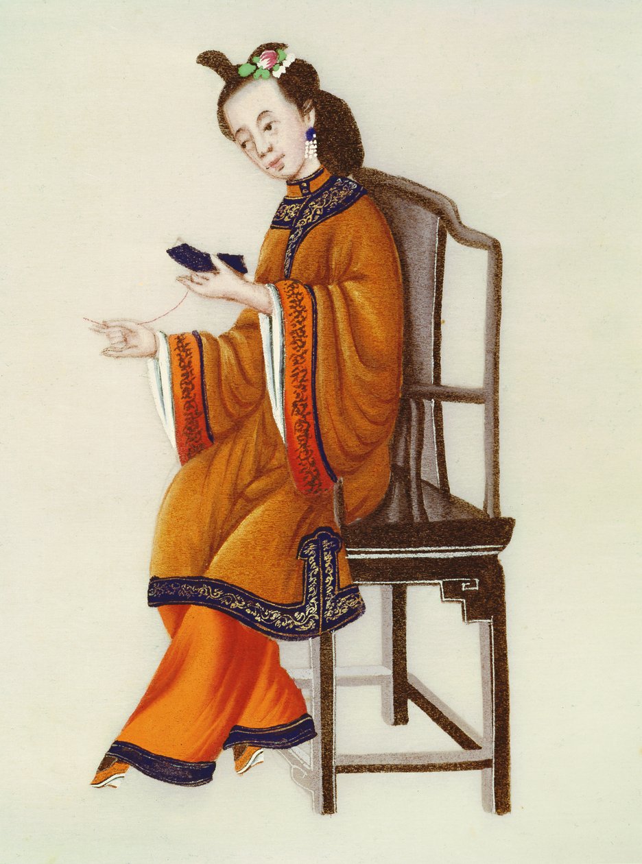 乾隆期の中国人女性（1736-96） 作： 中国語学校