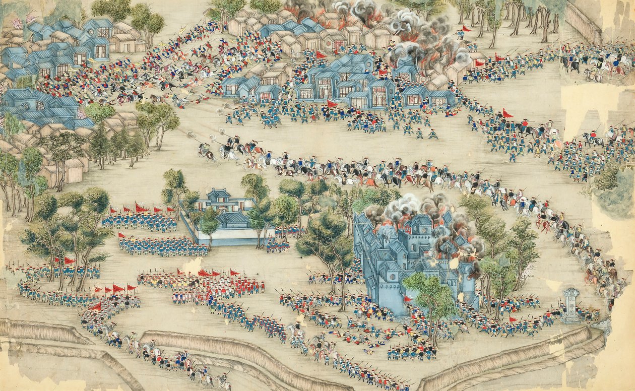 1864年以降の太平の乱。 作： チャイニーズマスター。