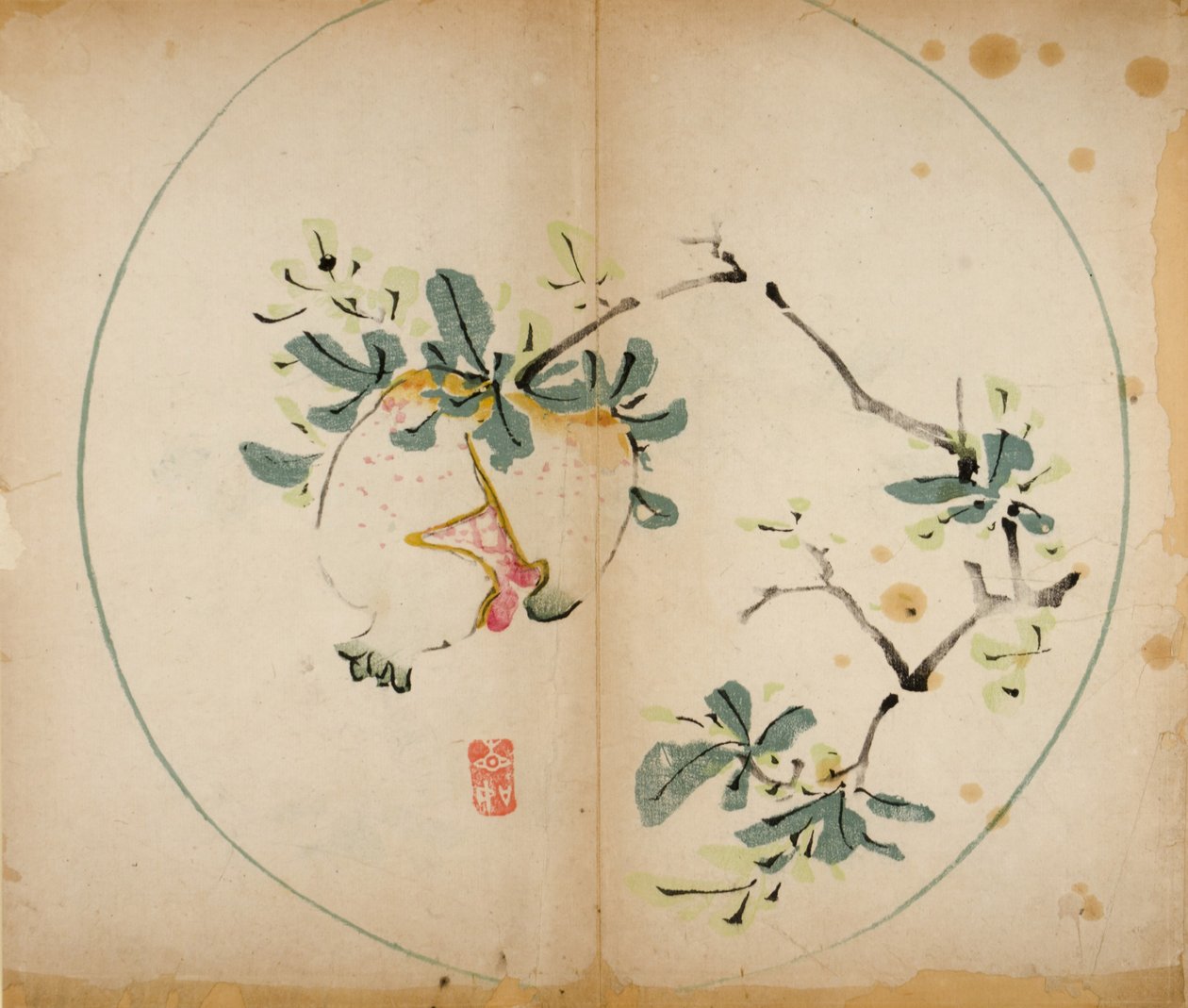 Ten Bamboo Studio Prints、1643（木版） 作： 中国語学校