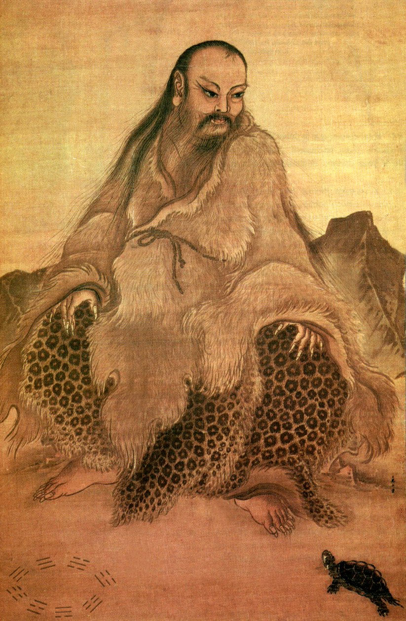 Fu Xi（紙のインクと色） 作： 中国語学校中国語学校
