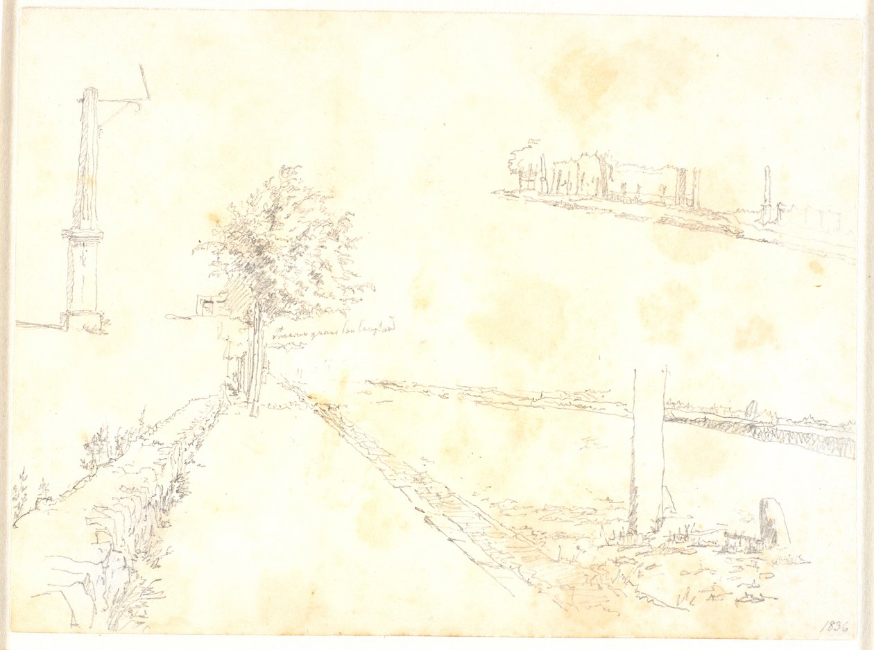 湖沿いの歩道 作： ChristenKøbke