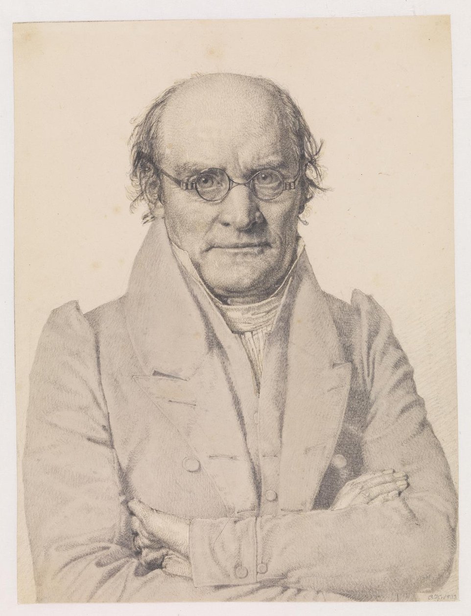 Frederik Christian Sibbern 教授の肖像 作： ChristenKøbke
