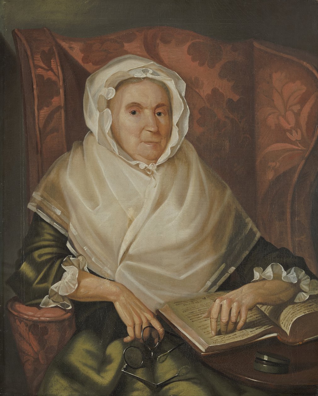 ニコラスソールズベリー夫人の肖像、1789年 作： クリスチャン・ガラー