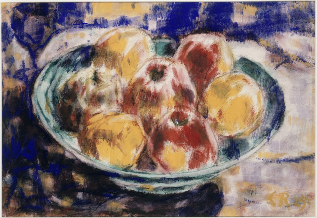 リンゴの静物画 作： クリスチャン・ロールス