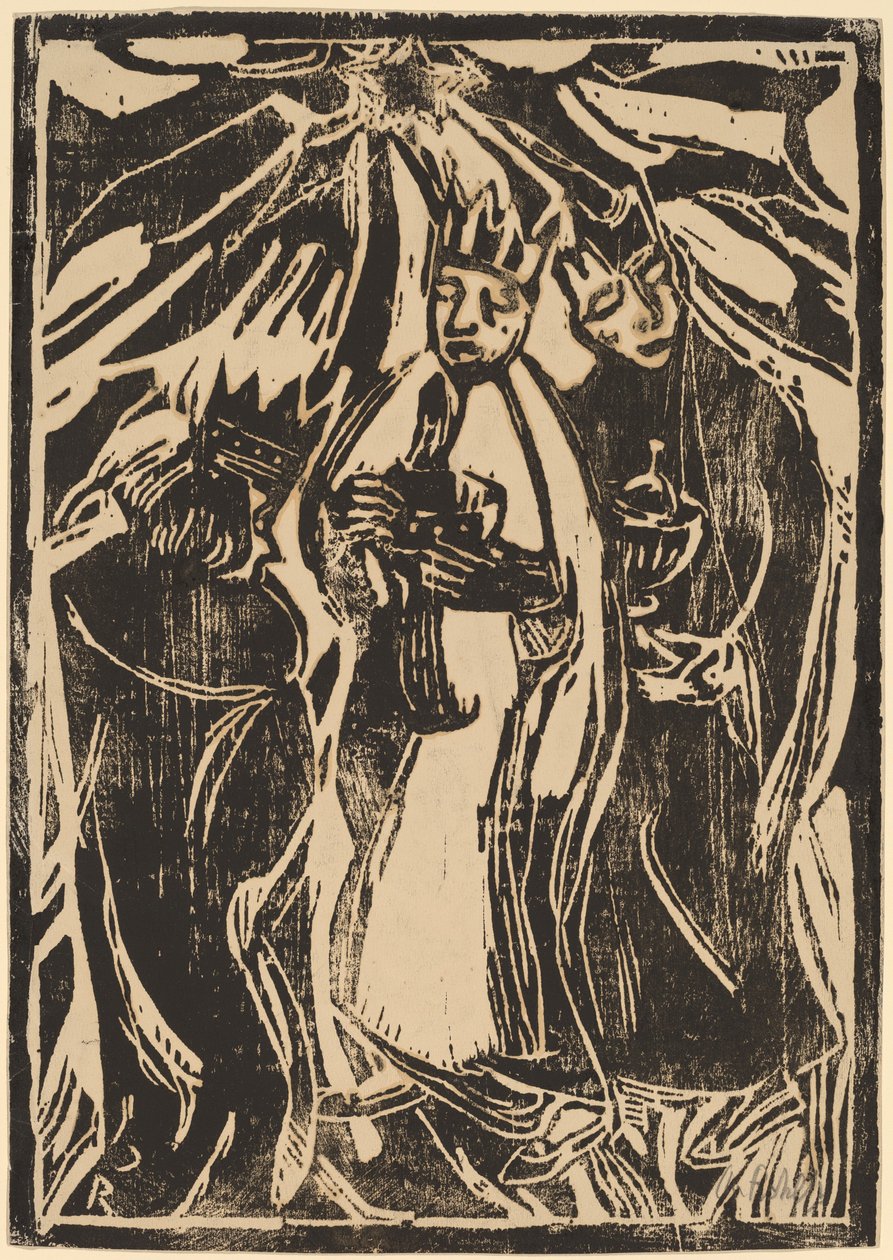 マギ、c。 1910年。 作： クリスチャン・ロールス