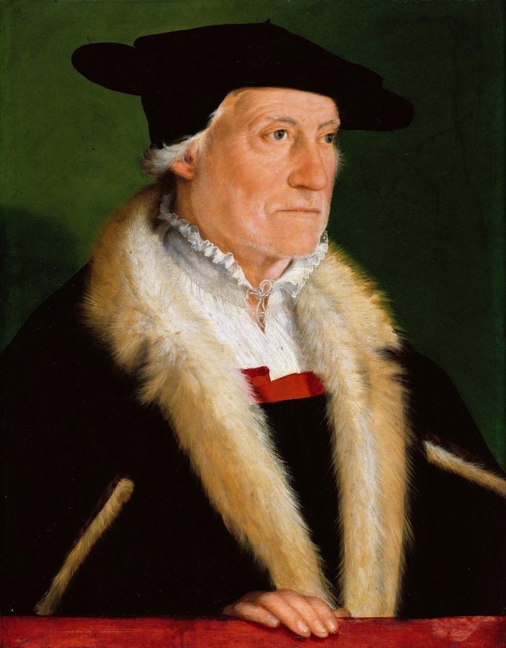 ドイツ語：Der Kosmograph Sebastian Münster (1489-1552) コスモグラファー Sebastien Münster 作： クリストフ・アンバーガー