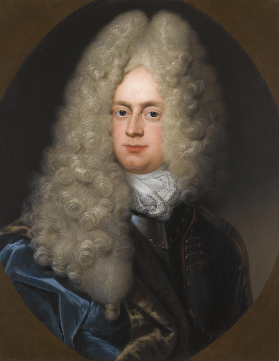 アウグスト・フェルディナント・フォン・ブラウンシュヴァイク＝ヴォルフェンビュッテル＝ベヴァーン（1677-1704）の肖像画 作： クリストフ・ベルンハルト・フランケ