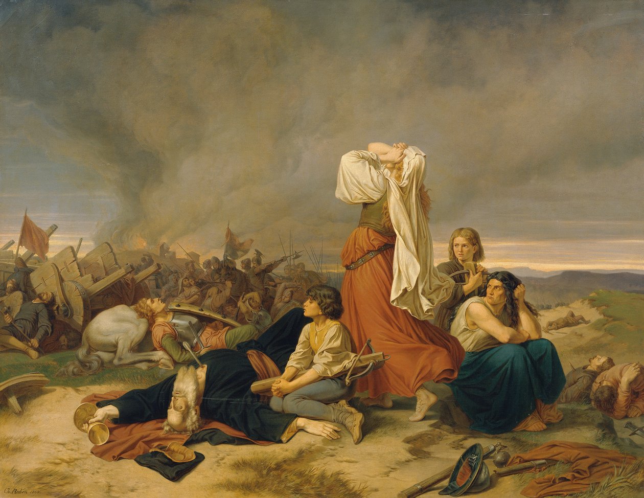 1434年のリパンの戦い 作： クリストファークリスティアンルーベン