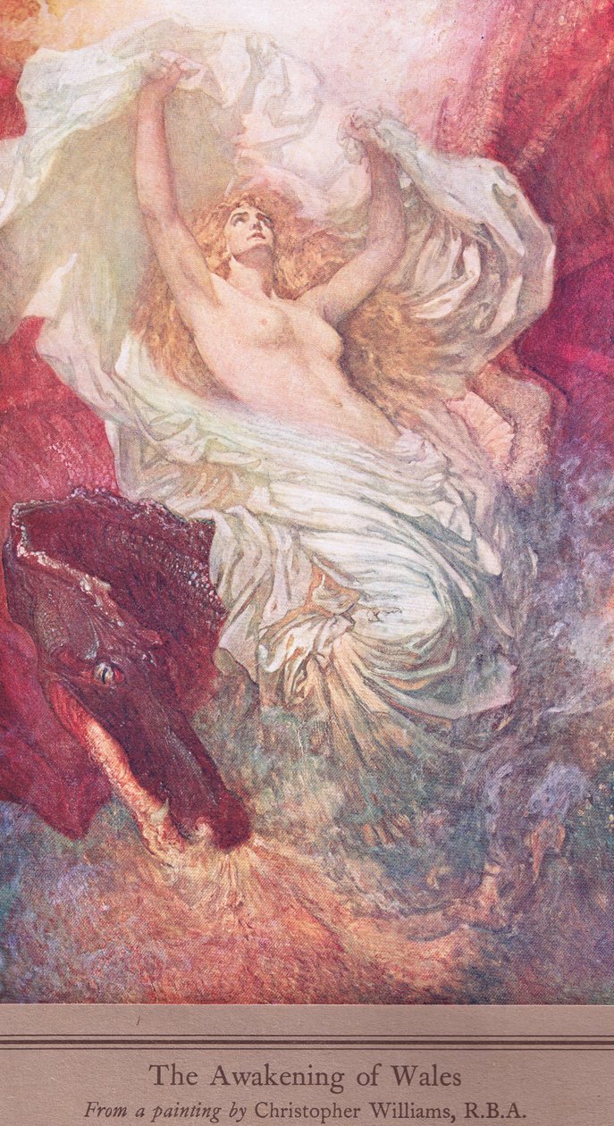 ウェールズの目覚め、1915年 作： クリストファー・ウィリアムズ