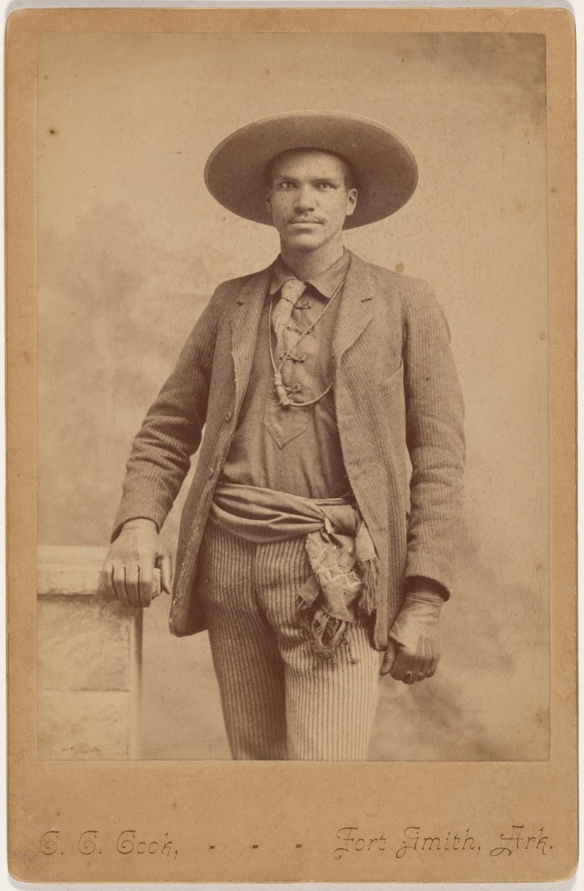 男性の肖像,c.1880年（写真） 作： クリストファー・C・クック