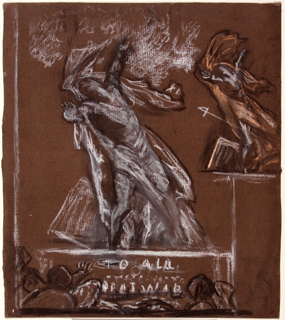Figure Study for a War Memorial, c1920.    1181631   ja       japanese Successfully Translated  Original: Canal with an Angler and Two Swans Canal with an angler and two swans Translat: Canal with an Angler and Two Swans Canal with an angler and two swans  作： クリストファー・ウィリアムズ