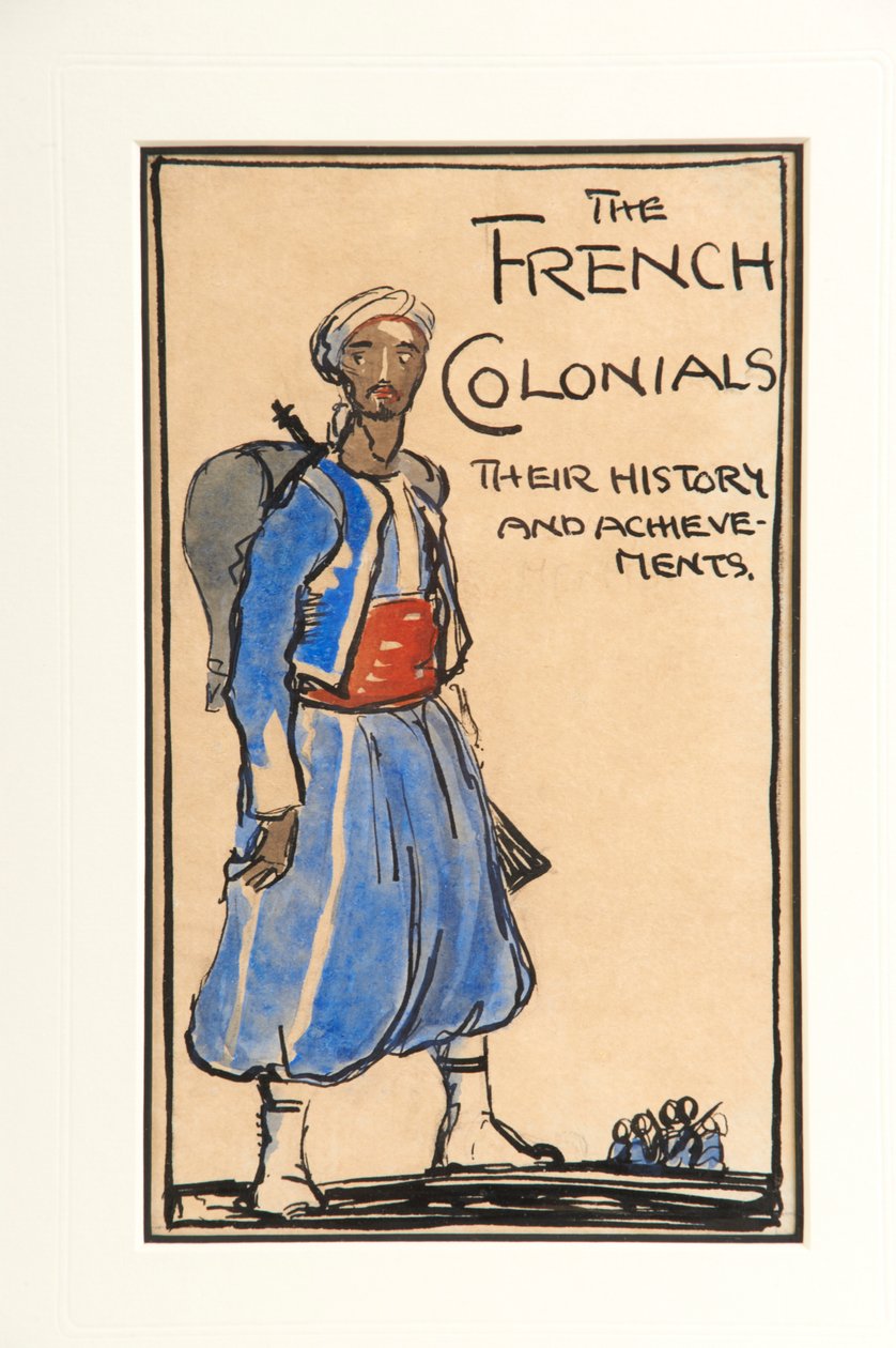 フランス植民地、その歴史と成果、1917 作： クロード・ロヴァット・フレイザー