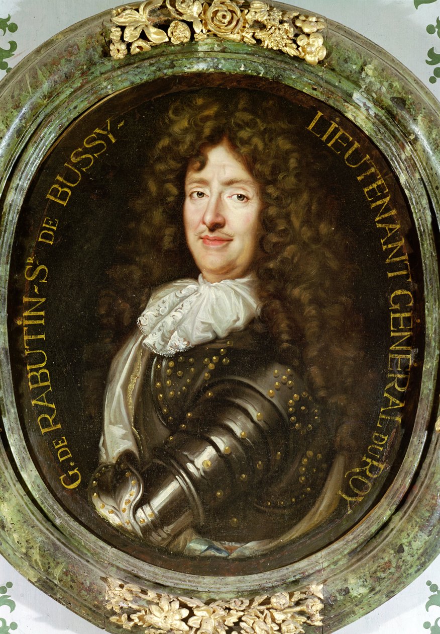 ロジェ伯爵ビュシードラブチンの肖像（1618-93） 作： クロード・ルフェーブル