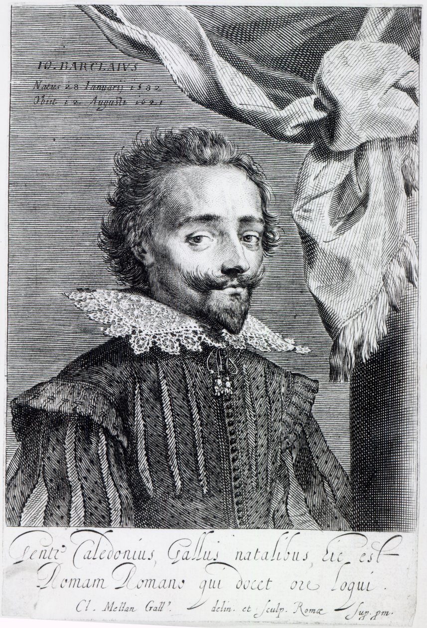 ジョン・バークレイ、1623年頃 作： クロード・メラン