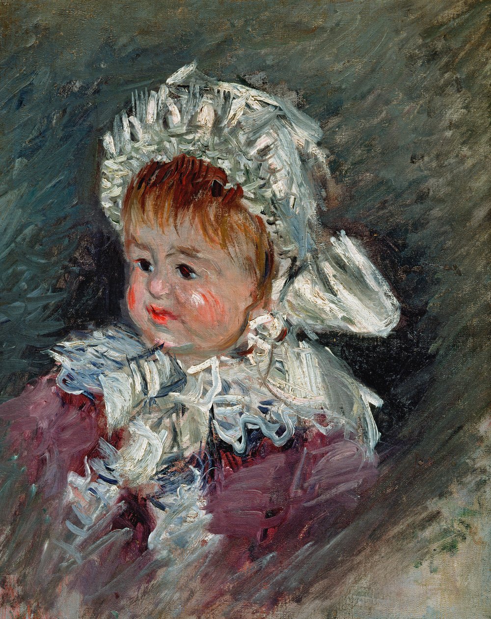 赤ちゃんとしてのミシェル・モネ（1878-1966）、1878-79 作： クロード・モネ