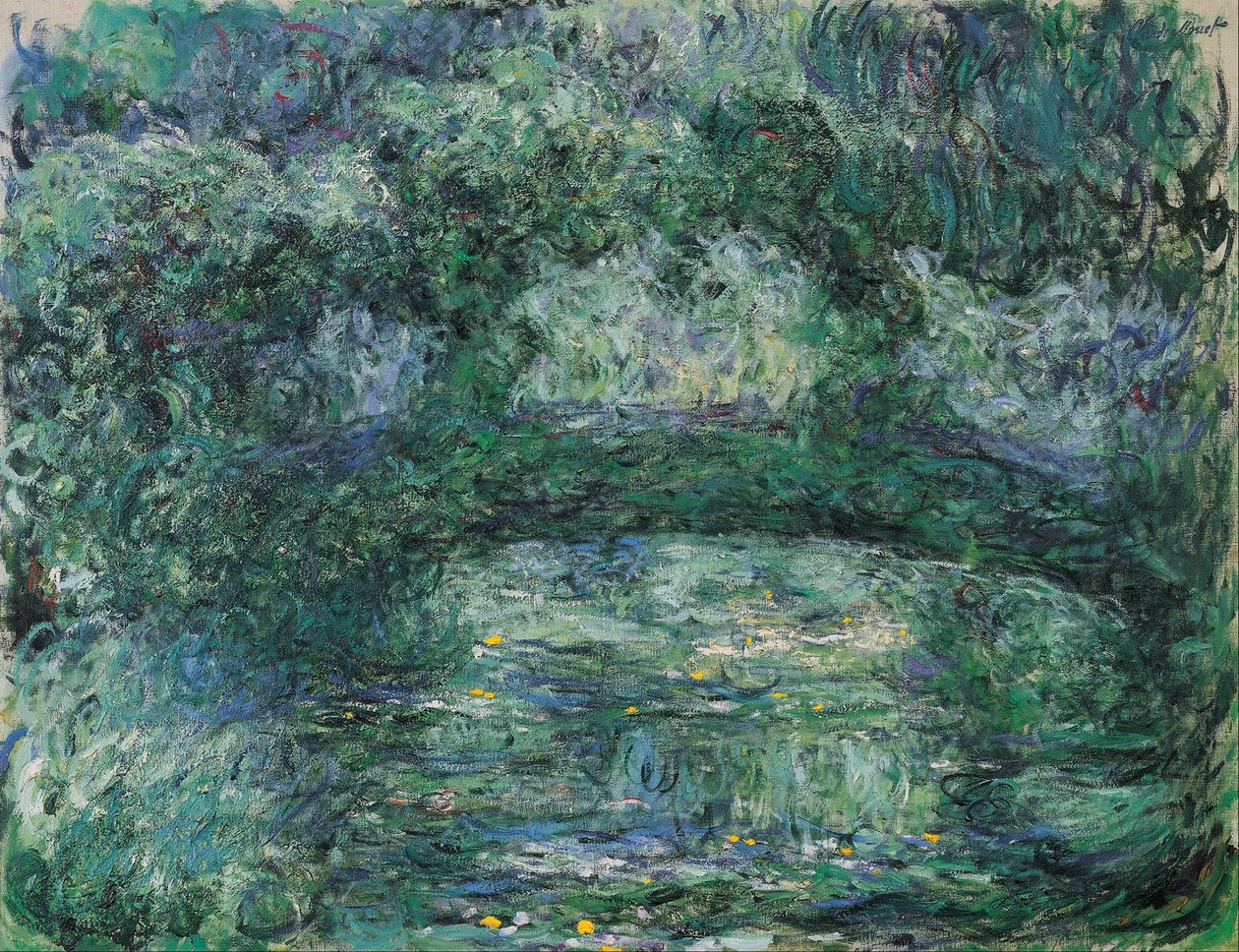 日本橋 作： クロード・モネ