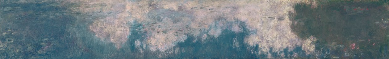 The Waterlilies-The Clouds、1914-18（64184、64185および64186も参照） 作： クロード・モネ