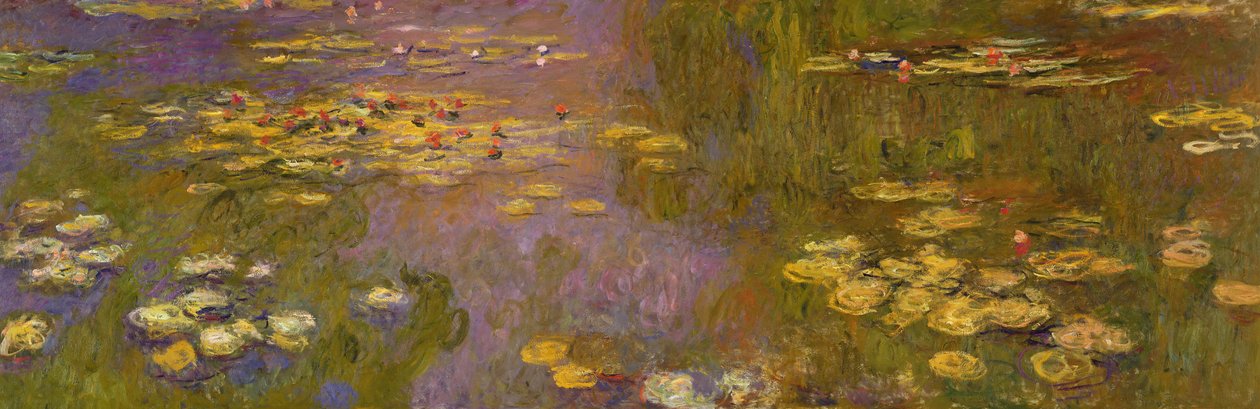 睡蓮（ニンフェアス）、1915-26年頃 作： クロード・モネ