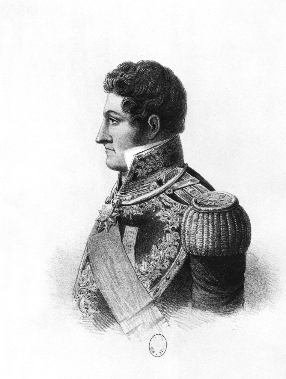 フアン・マヌエル・デ・ロサス（1793-1877） 作： クロード・ソーバージョ