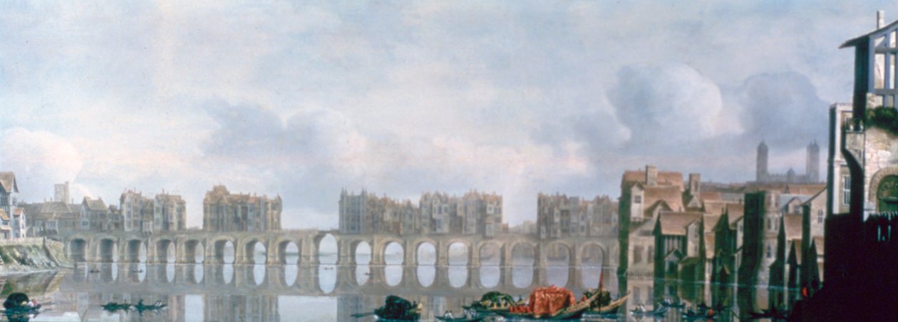 「ロンドン橋」、1630 作： クロード・ジョン