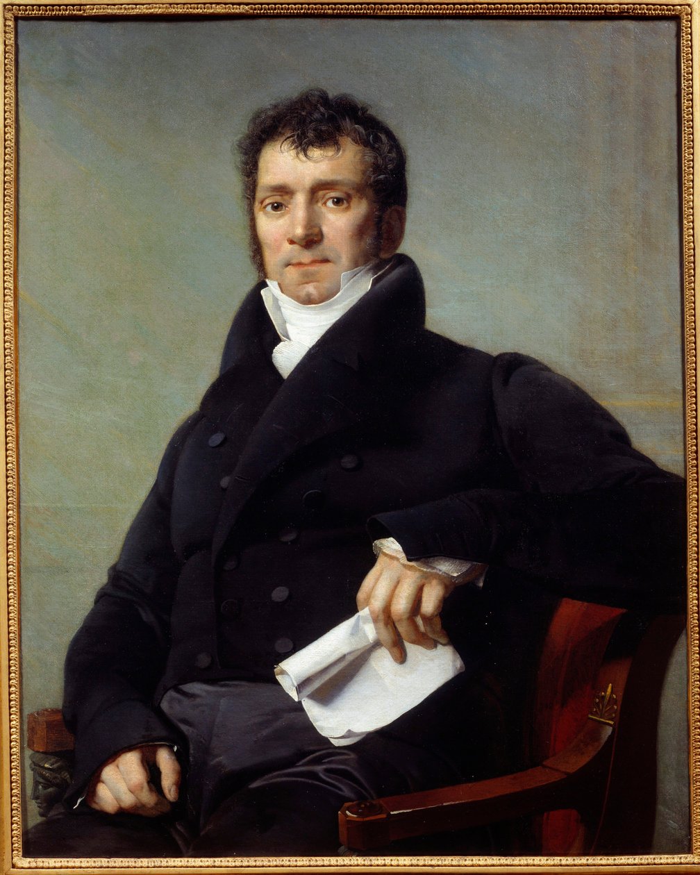 クロード・マリー・モランの肖像 クロード＝マリー・デュビュフ（1790-1864）の絵画 19世紀 ナント、ボザール美術館蔵 作： クロード・マリー・デュブフェ
