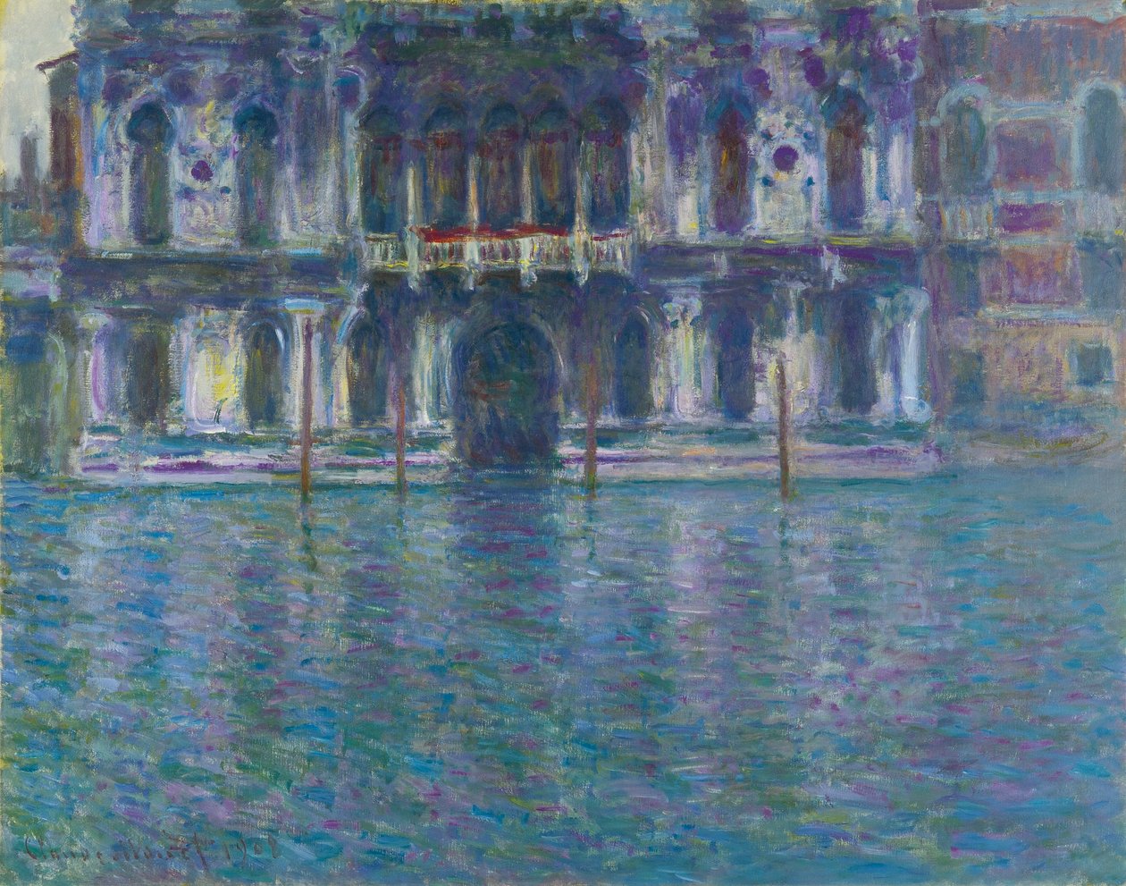 ドイツ語：Le Palais Contarini ル・パレ・コンタリーニ 作： クロード・モネ