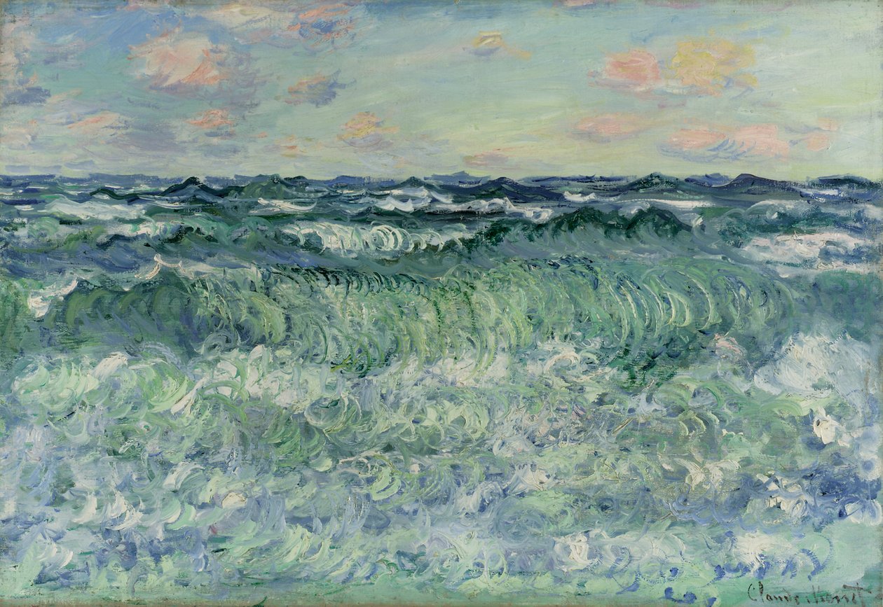 海洋（海の研究） 作： クロード・モネ