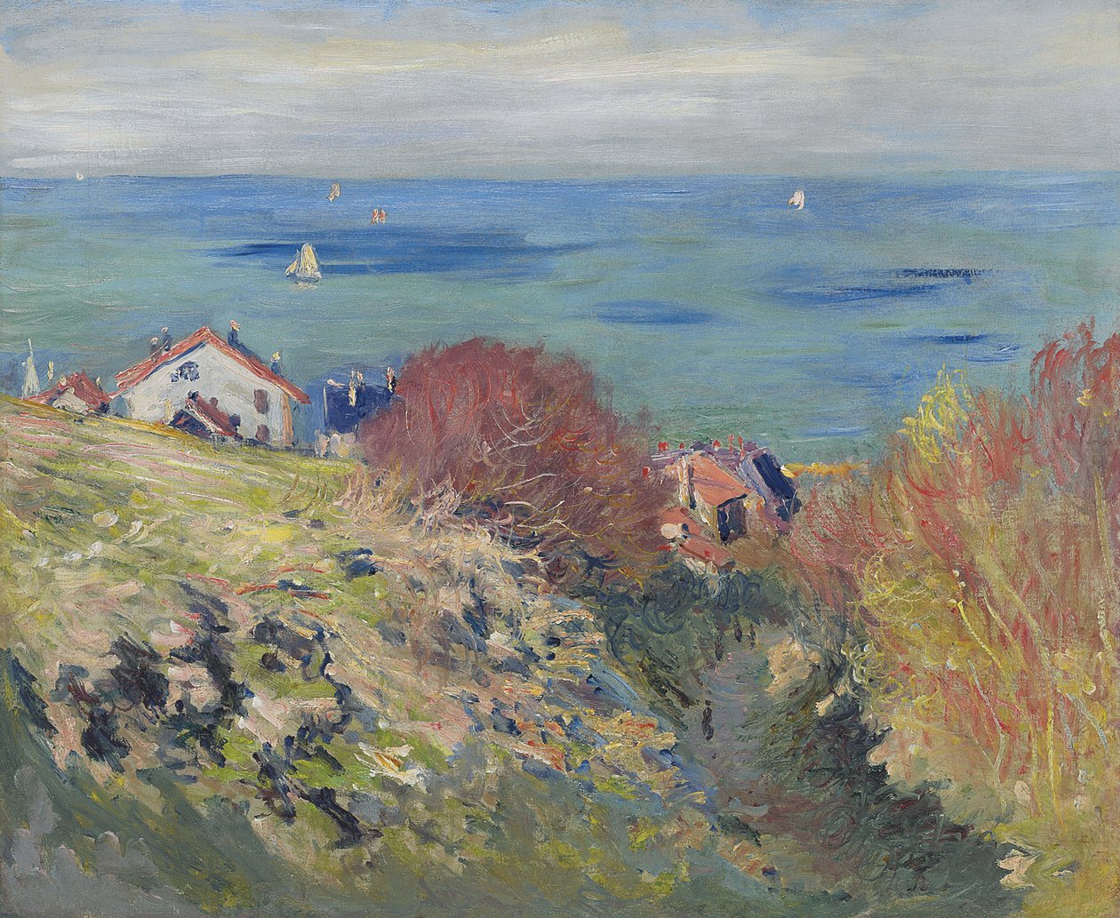 プールビル、1882 作： クロード・モネ