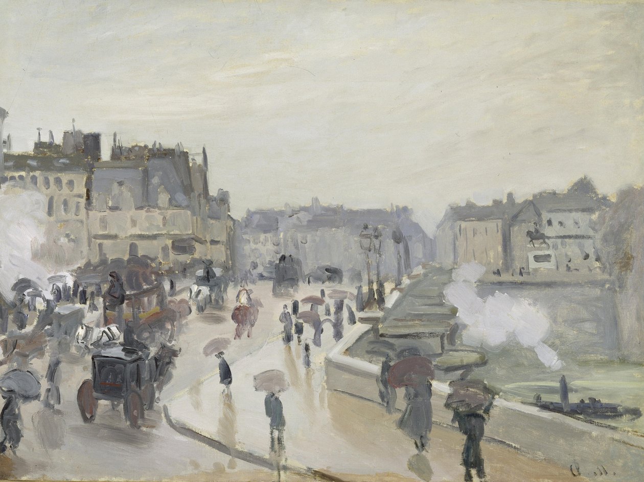 パリ「ポンヌフ」水彩画 パリ「ポンヌフ」水彩画 Le Pont-Neuf. | Collections Online
