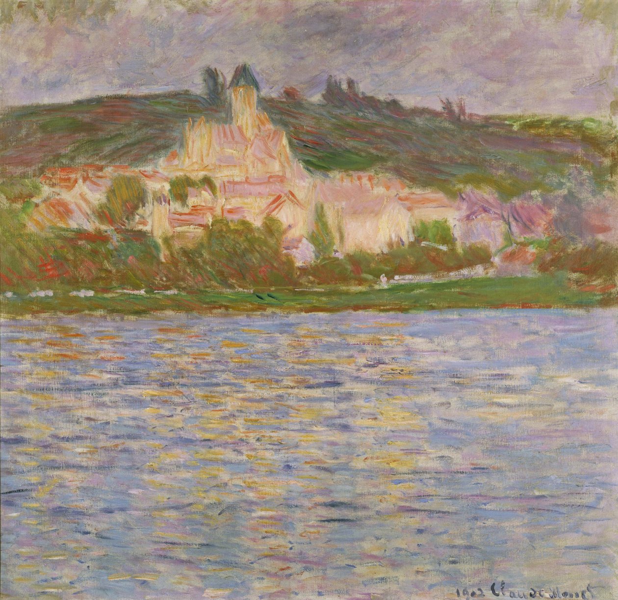 ヴェトゥイユ、1902 作： クロード・モネ