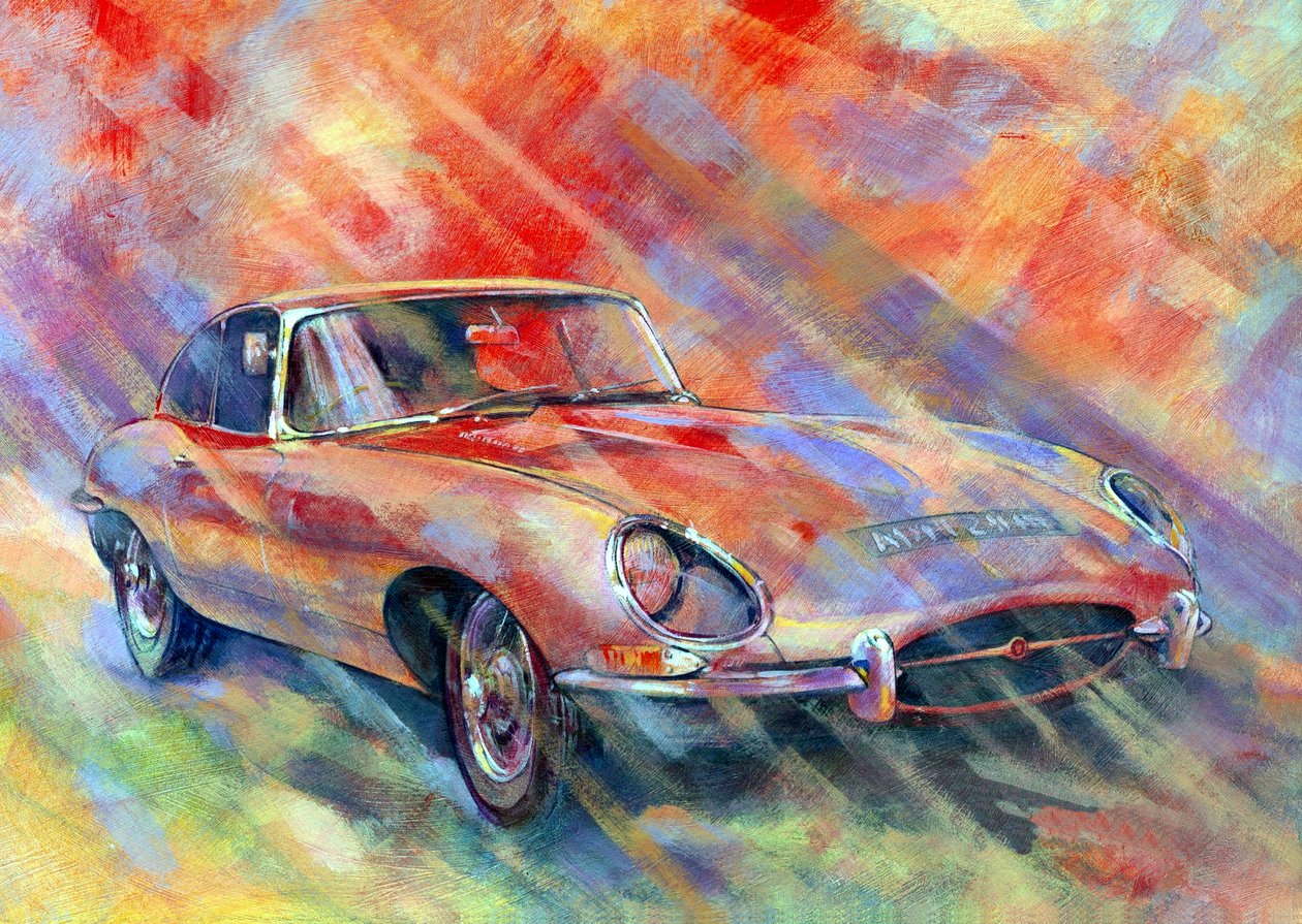 EType、2007（ボード上のアクリル） 作： クライブ・メトカーフ