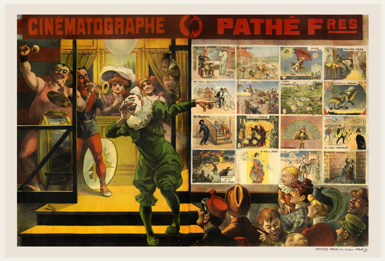 パテ シネマトグラフ、1906 年。 作： カンディドデファリア