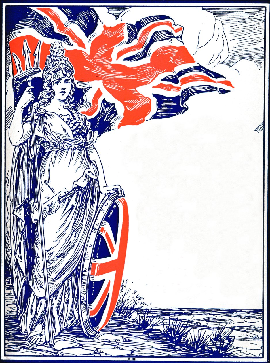 「Coates Bros. & Co. Ltd. の広告」、1917 年 作： Coates Bros and Co Ltd