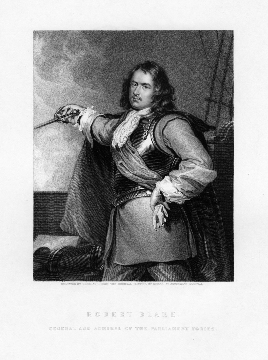 ロバート・ブレイク、イギリス海軍大将、1836年 作： コクラン