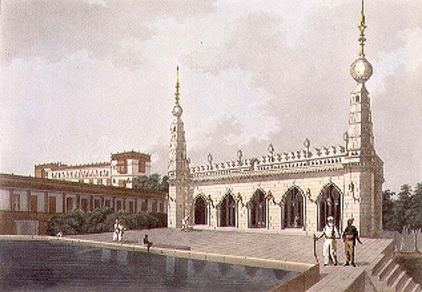 The Palace of Late Nabob of Arcot, Madras, the plate 5 from 