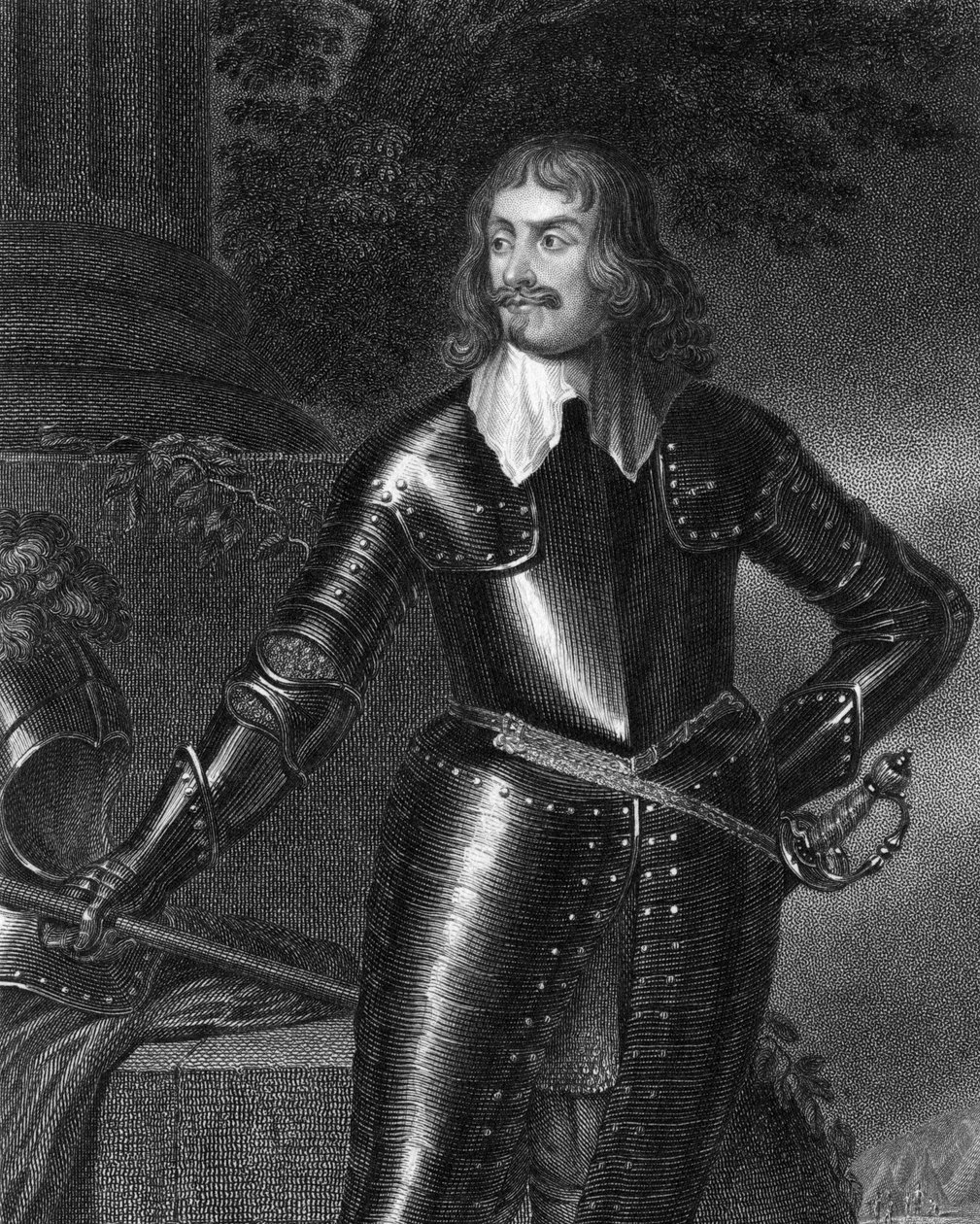 ウィリアムクレイヴン、第1伯爵伯爵1770-1825、イギリス兵、1825年。 作： クーパー