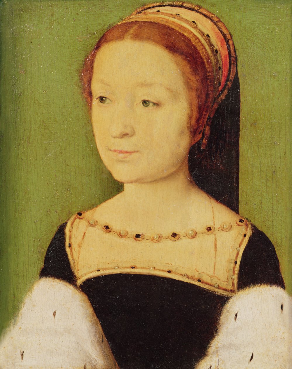マドレーヌ・ド・フランス（1520-37）スコットランドの女王、1536 作： コルネイユ・ドゥリヨン