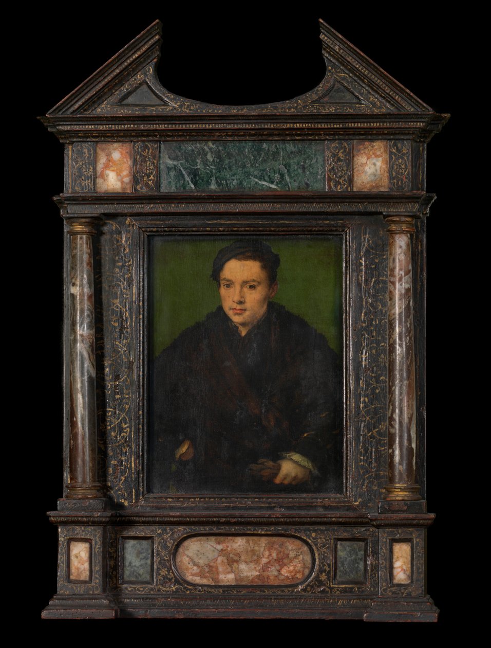 Retrato de homem (óleo sobre painel) 作： Corneille de la Haye（1500-75）
