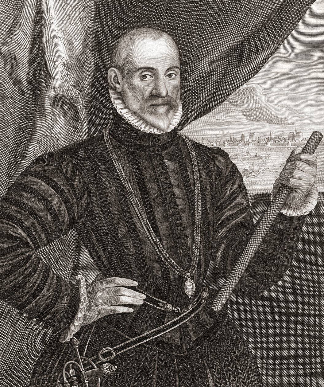フランシスコ・デ・バルデス。 肖像画。 作： Cornelis（後）Visscher