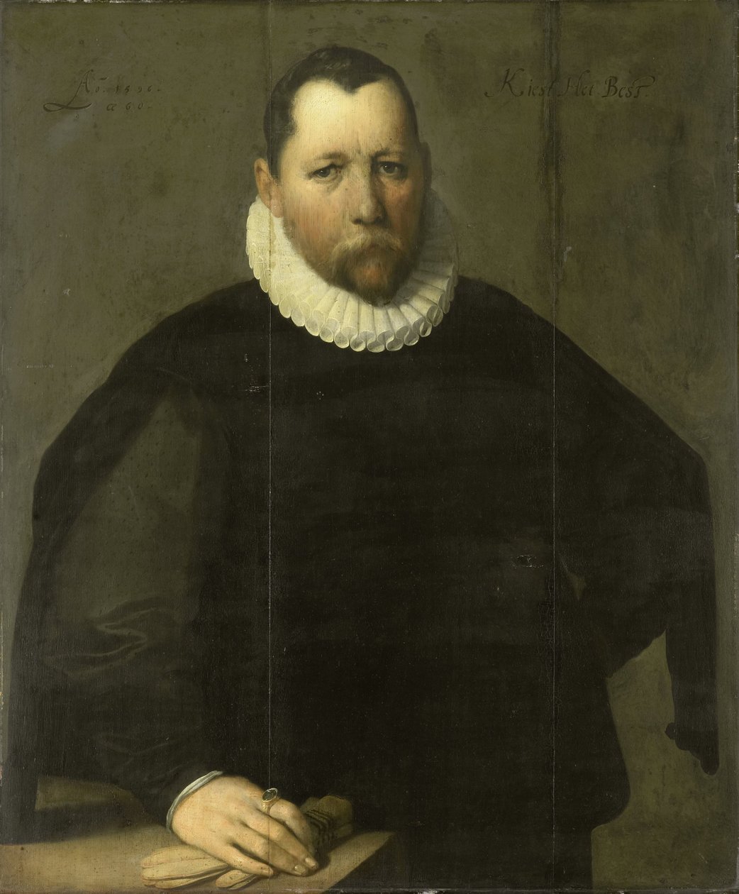 ピーター・ヤンス・キース (c 1536-97)。 ハーレム市長 作： コルネリスコルネリス。ヴァン・ハーレム