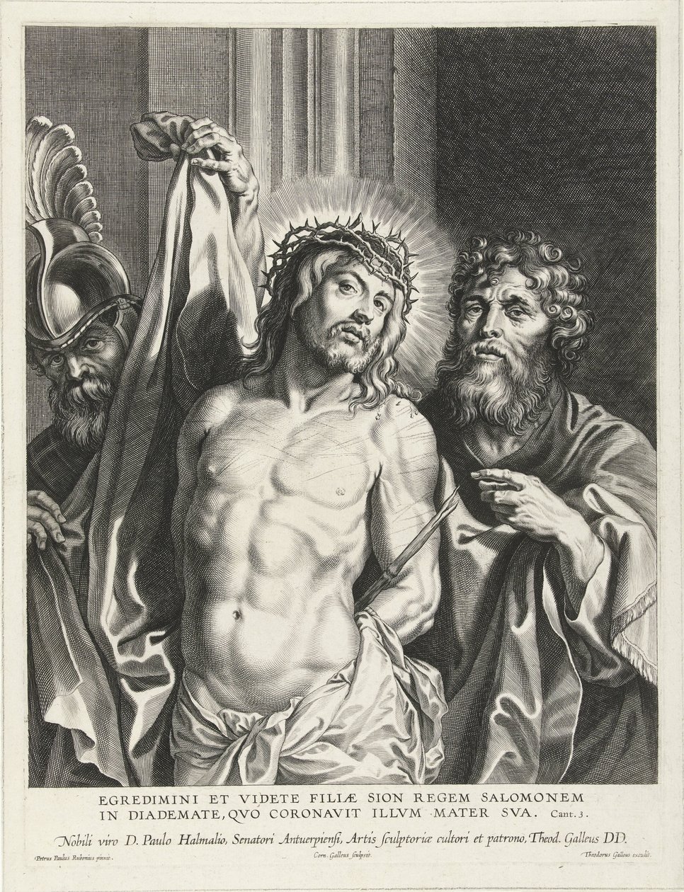 人々に示されたキリスト (Ecce Homo) 作： コルネリス・ガル（I）