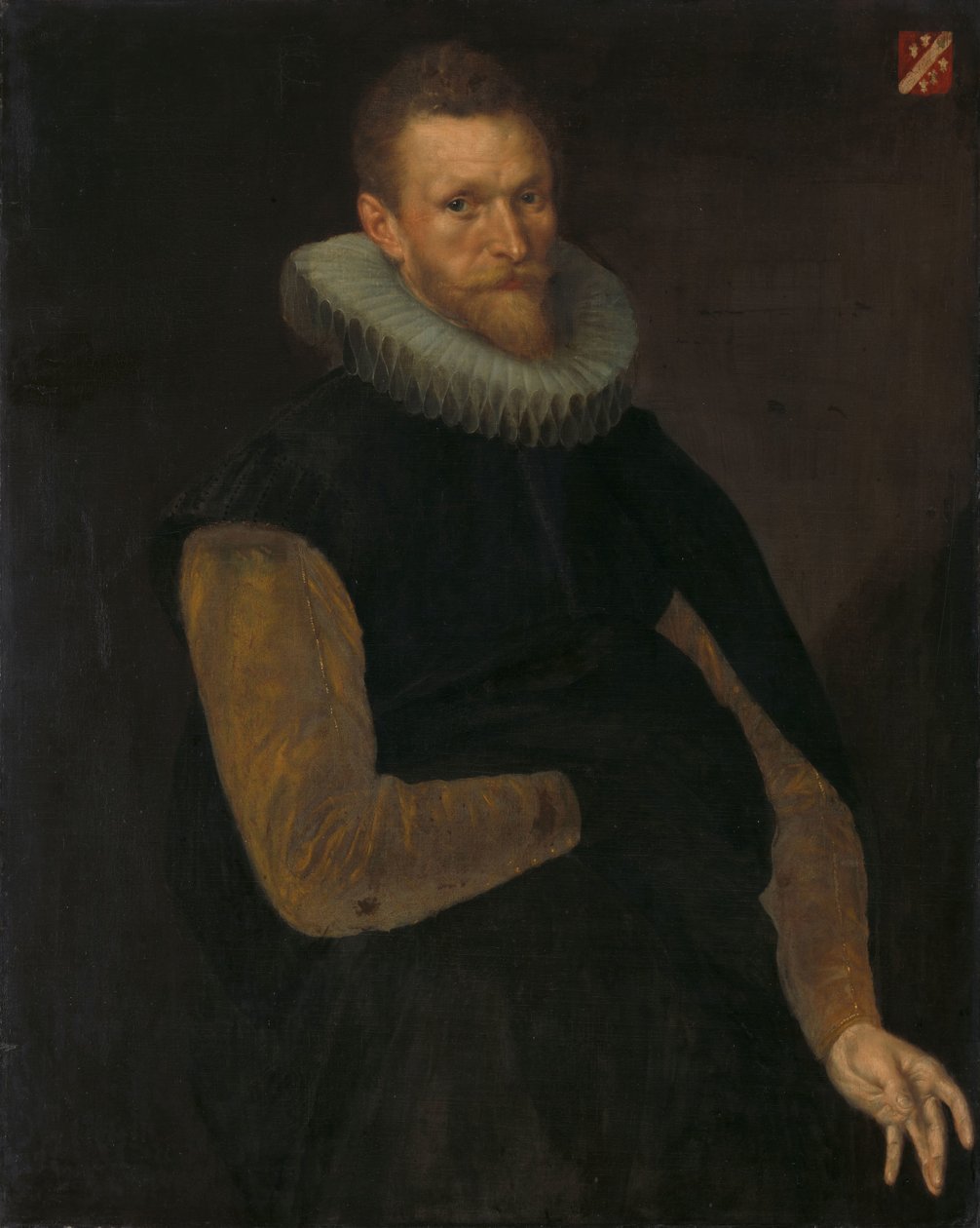 ジェイコブ・コルネリス・バンヤールト、通称ヴァン・ネック (1564-1638)、アドミラル、市長、アムステルダム市会議員 作： コルネリス・ケテル