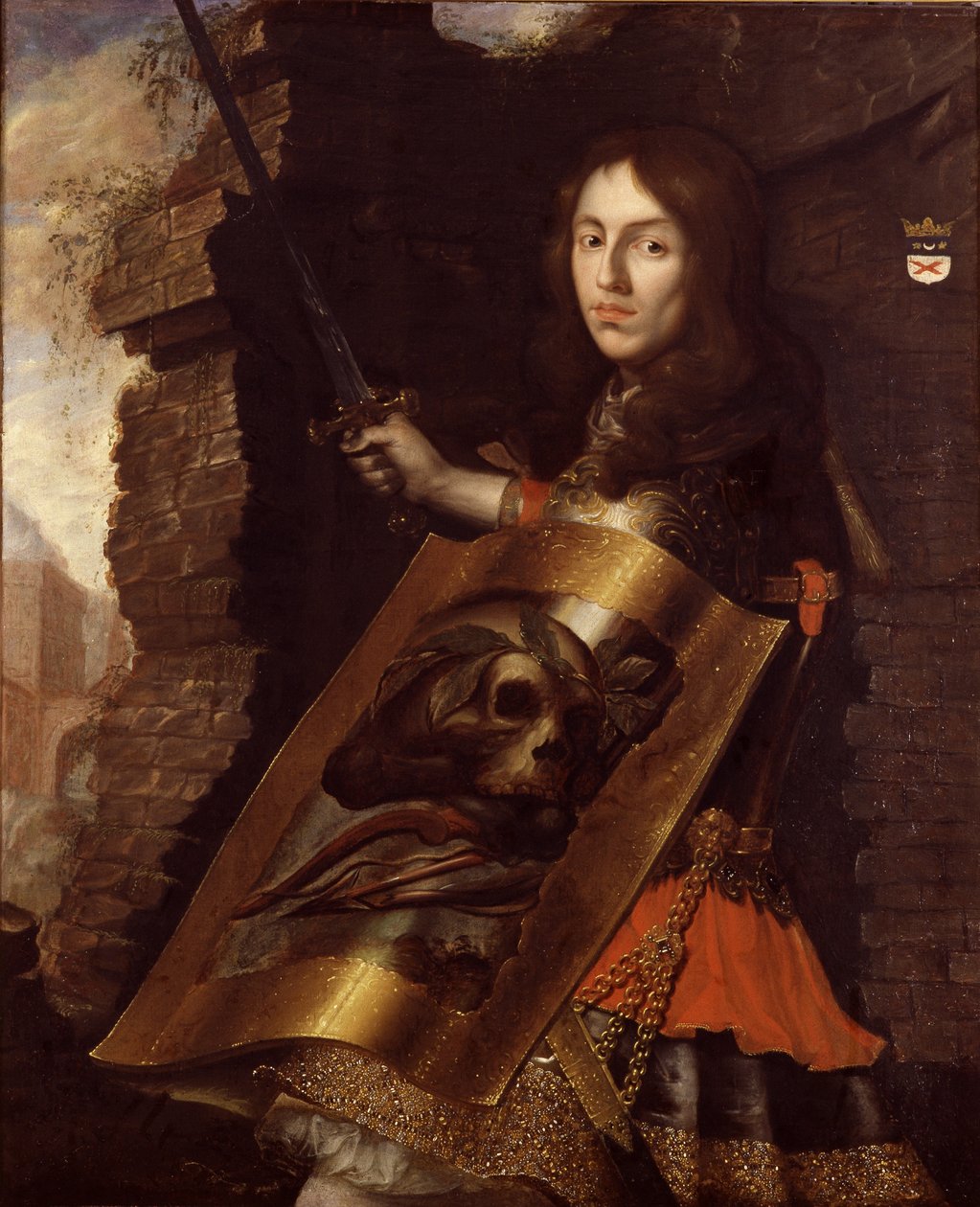 ピコレット、コルネリス（1626-1679）によるポントゥス・フレドリック・ドゥ・ラ・ガルディ伯爵（1630-1692）の肖像。油彩・キャンバス 作： コルネリス・ピコレット