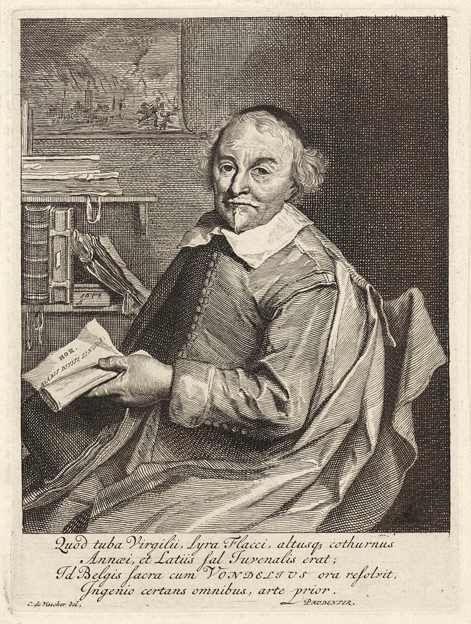 ヨーストファンデンフォンデル、パブ。 1657 作： コルネリス・フィッシャー